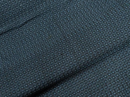 平和屋着物●男性　本場大島紬　アンサンブル　80亀甲　総詰め　正絹　逸品　CABB4478yc