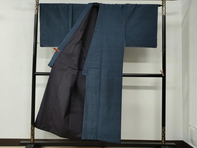 平和屋着物●男性　本場大島紬　アンサンブル　吉祥文　正絹　逸品　未使用　CABB4479yc