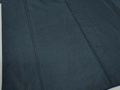 平和屋着物●男性　紬　アンサンブル　蚊絣　羽裏：一富士二鷹三茄子　正絹　逸品　CABB4484yc