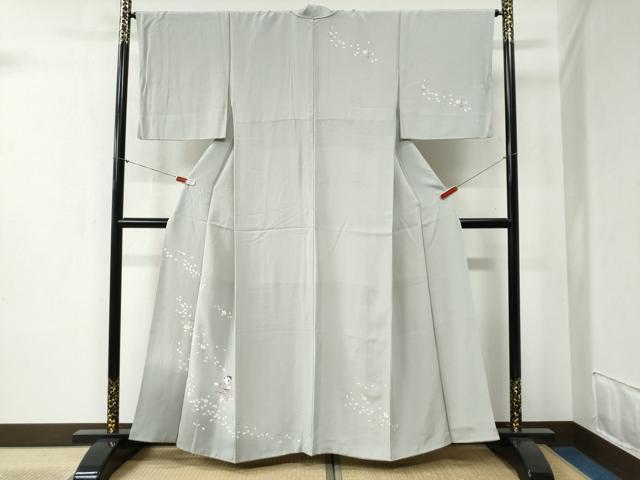 平和屋着物●訪問着　友禅　童子　舞花文　暈し染め　正絹　逸品　CABB4491yc