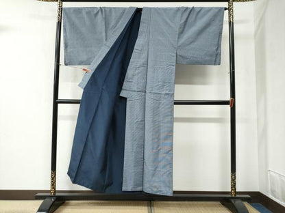 平和屋着物●男性　本場大島紬　アンサンブル　吉祥文　正絹　逸品　CABB4510yc