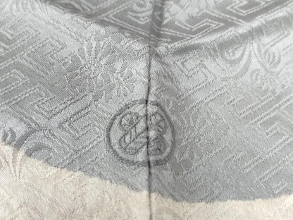 平和屋着物●創業460年・千總　訪問着　刺繍　更紗花唐草文　金彩　高島屋扱い　正絹　逸品　CABB4511yc