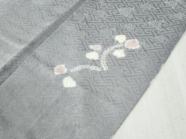 平和屋着物●創業460年・千總　訪問着　刺繍　更紗花唐草文　金彩　高島屋扱い　正絹　逸品　CABB4511yc