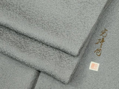 平和屋着物●伝統工芸師 服部光擴 江戸小紋 角通し 正絹 逸品 CABB4526yc