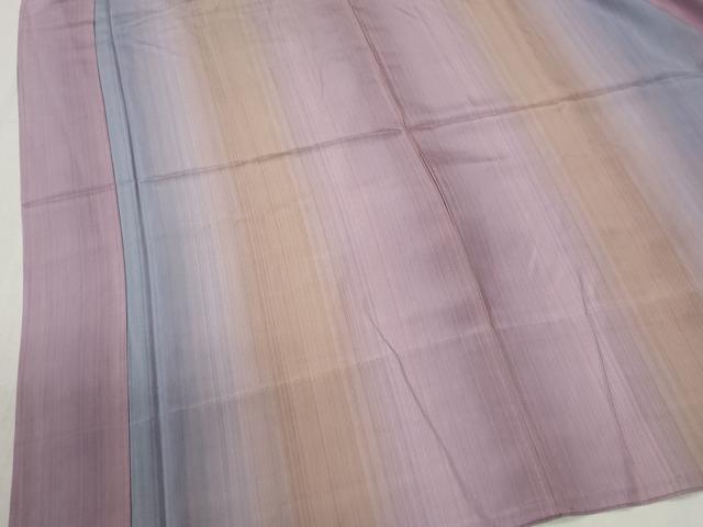 平和屋着物●長襦袢　無双仕立て　霞文　正絹　逸品　CABB4800yc