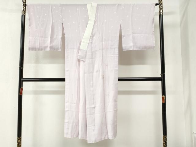 平和屋着物●中国三大刺繍　スワトウ刺繍　長襦袢　無双仕立て　源氏香花蝶文　淡紅藤色　金糸　正絹　逸品　CABB4570yc