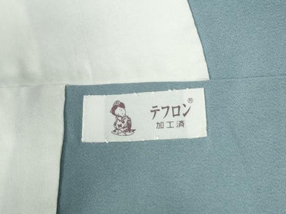 平和屋着物●上質な小紋　兎　雪輪吉祥花文　正絹　逸品　CABB4583yc