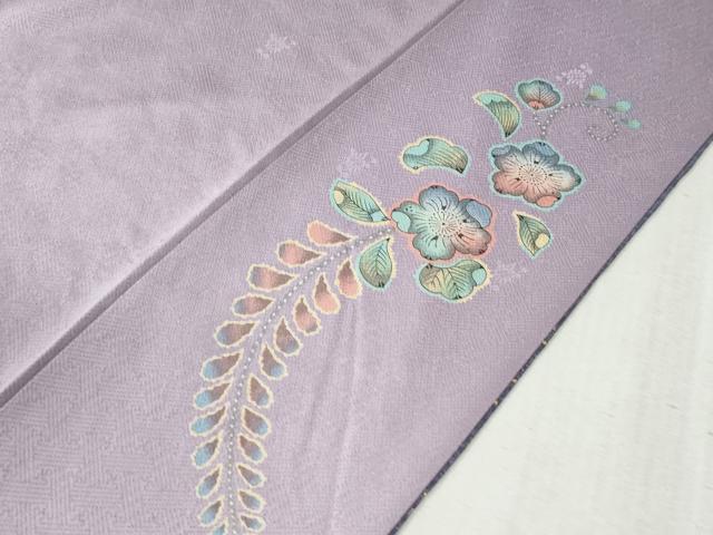 平和屋着物●訪問着　辻が花　暈し染め　金彩　正絹　逸品　CABB4597yc