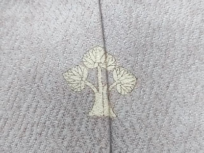 平和屋着物●訪問着　吉祥花唐草文　金彩　正絹　逸品　CABB4600yc