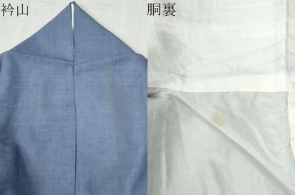 平和屋着物●本場結城紬 重要無形文化財 色無地 紅碧色 やまと誂製 正絹 逸品 CABB4622yc