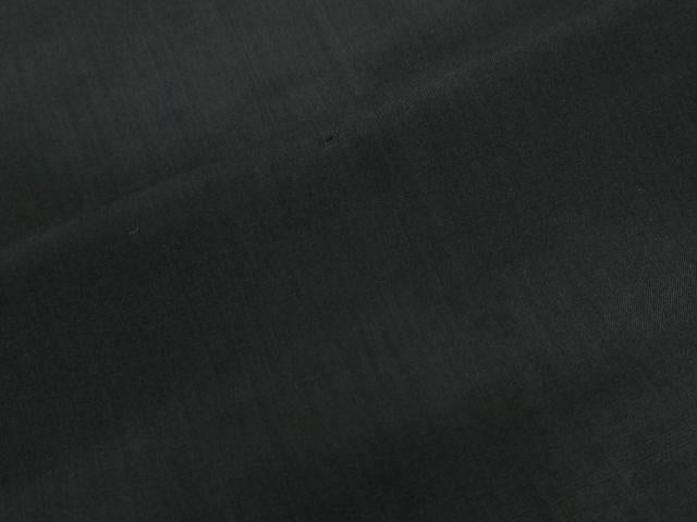 平和屋着物●男性 黒紋付 正絹 逸品 CABB4648yc