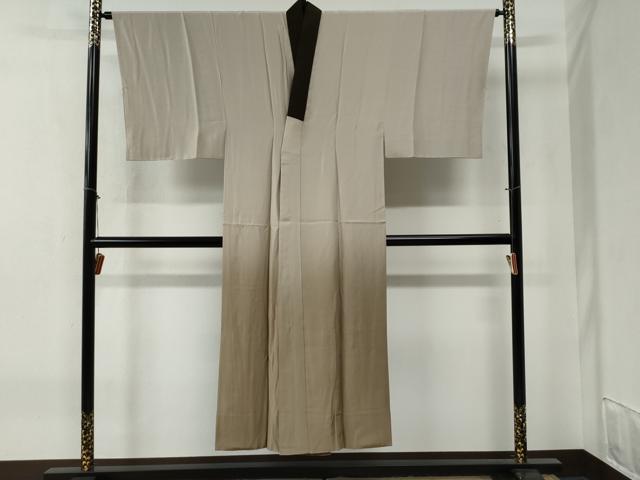 平和屋着物●男性　本場大島紬　アンサンブル・長襦袢セット　100亀甲　総詰め　羽裏：一富士二鷹三茄子　正絹　逸品　CABB4661yc