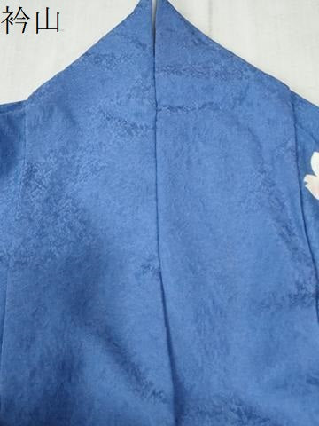平和屋着物●豪華振袖 駒刺繍 花蝶文 暈し染め 金彩 正絹 逸品 CABB4673yc
