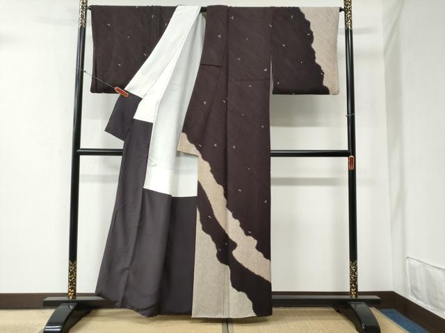 平和屋着物●訪問着　鹿の子吉祥文　正絹　逸品　CABB4674yc