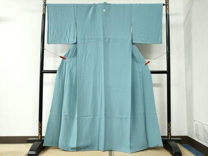 平和屋着物●上質な色無地 瓶覗色 正絹 逸品 CABB4678yc