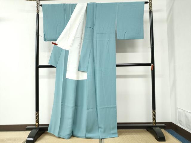 平和屋着物●上質な色無地 瓶覗色 正絹 逸品 CABB4678yc