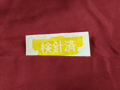 平和屋着物●上質な紬 杢目絞り 横段文 正絹 逸品 CABB4683yc
