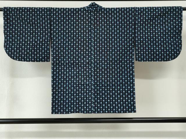 平和屋着物●久留米絣 アンサンブル 吉祥文 綿 逸品 CABB4691yc