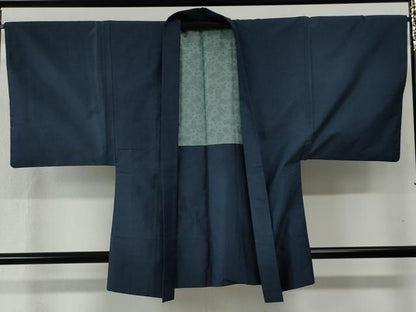 平和屋着物●男性　本場大島紬　アンサンブル　80亀甲　総詰め　正絹　逸品　CABB4709yc