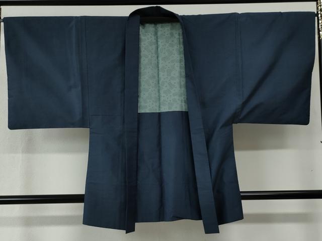 平和屋着物●男性　本場大島紬　アンサンブル　80亀甲　総詰め　正絹　逸品　CABB4709yc