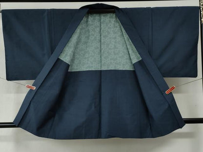 平和屋着物●男性　本場大島紬　アンサンブル　80亀甲　総詰め　正絹　逸品　CABB4709yc