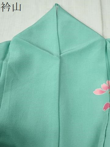 平和屋着物●豪華振袖 駒刺繍 吹き寄せ牡丹桐花文 金彩 正絹 逸品 CABB4720yc