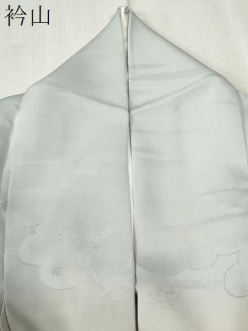 平和屋着物●皇室献上作家　北出与三郎　訪問着　雲取り草花地紋　暈し染め　正絹　逸品　CABB4727yc