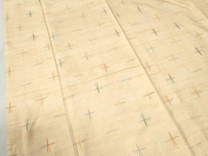 平和屋着物●上質な紬 吉祥文 高島屋金ラベル 正絹 逸品 CABB4730yc