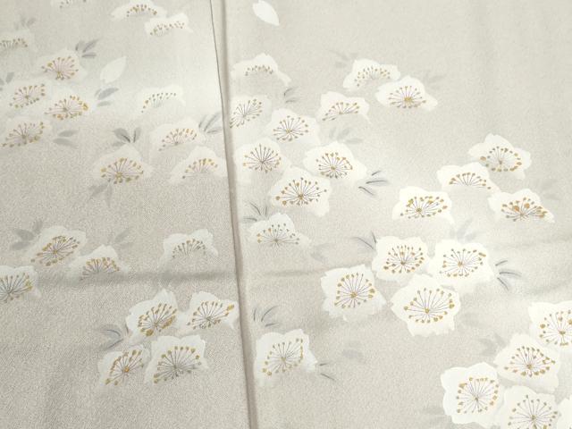 平和屋着物●訪問着 作家物 桜 暈し染め 金彩 正絹 逸品 CABB4738yc