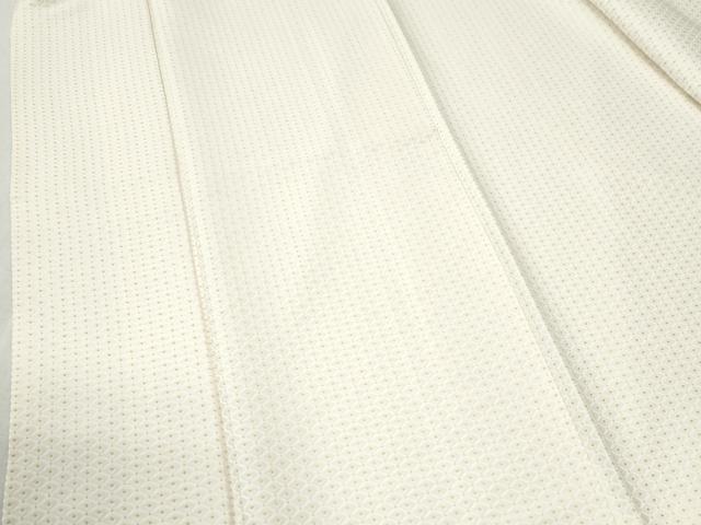 平和屋着物●男性 色紋付 羽織セット 菱吉祥文 金糸 キングサイズ 正絹 逸品 CABB4746yc