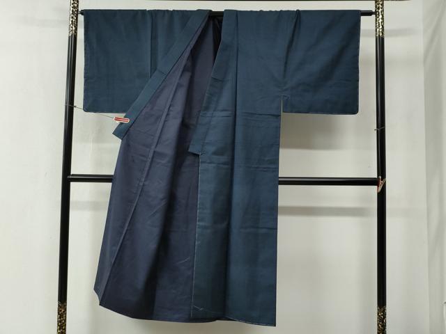 平和屋着物●男性 本場大島紬 アンサンブル 80亀甲 総詰め 羽裏：虎 正絹 逸品 未使用 CABB4748yc