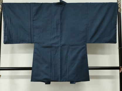 平和屋着物●男性 本場大島紬 アンサンブル 80亀甲 総詰め 羽裏：虎 正絹 逸品 未使用 CABB4748yc