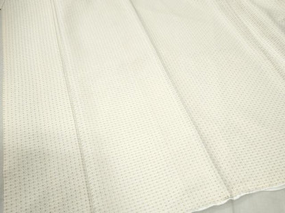 平和屋着物●男性　色紋付　羽織セット　菱吉祥文　金糸　キングサイズ　正絹　逸品　CABB4751yc