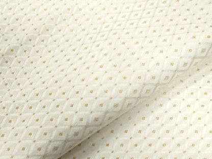 平和屋着物●男性　色紋付　羽織セット　菱吉祥文　金糸　キングサイズ　正絹　逸品　CABB4751yc