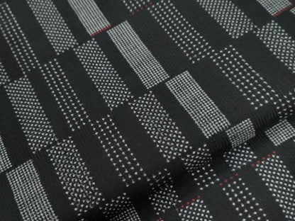 平和屋着物●本場大島紬 7マルキ 横段吉祥文 正絹 逸品 未使用 CABB4766yc