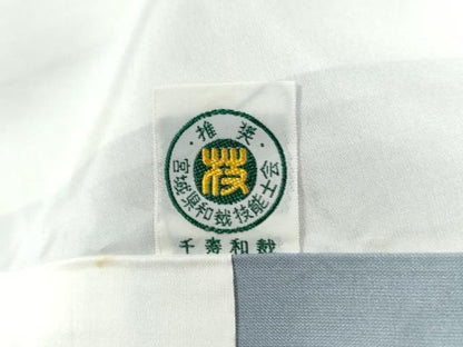 平和屋着物●訪問着 本場染大島紬 枝花文 金彩 正絹 逸品 CABB4767yc