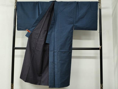 平和屋着物●男性 本場大島紬 アンサンブル・長襦袢セット 100亀甲 総詰め キングサイズ 正絹 逸品 未使用 CABB4768yc