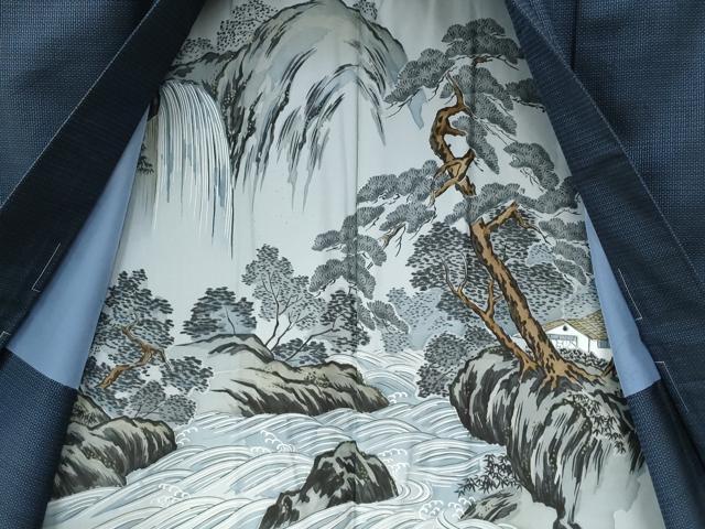 平和屋着物●男性 本場大島紬 アンサンブル・長襦袢セット 100亀甲 総詰め キングサイズ 正絹 逸品 未使用 CABB4768yc
