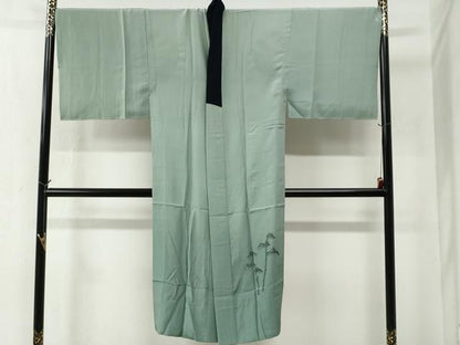平和屋着物●男性 本場大島紬 アンサンブル・長襦袢セット 100亀甲 総詰め キングサイズ 正絹 逸品 未使用 CABB4768yc