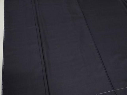 平和屋着物●本場大島紬 深紫色 正絹 逸品 未使用 CABB4783yc