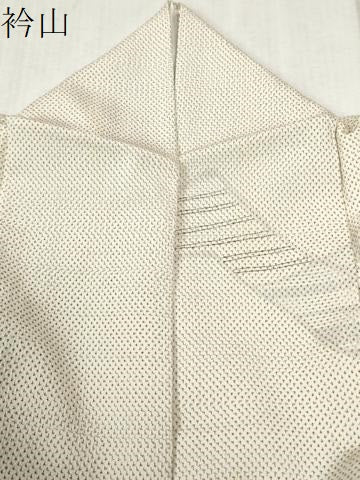 平和屋着物●本塩沢 やまだ織 訪問着 染色作家 桐村博 訪問着 遠山吉祥文 正絹 逸品 CABB4789yc