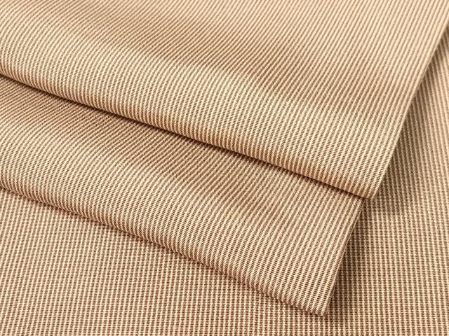 平和屋着物●江戸小紋　万筋　赤白橡色×薄卵色　正絹　逸品　CABB4900vp