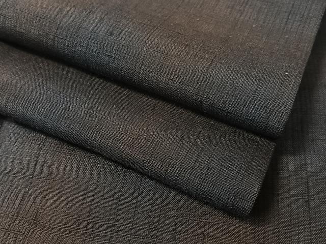 平和屋着物●上質な紬　霞文　正絹　逸品　CABB4921vp