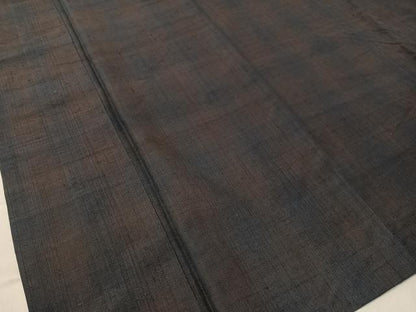 平和屋着物●上質な紬　霞文　正絹　逸品　CABB4921vp