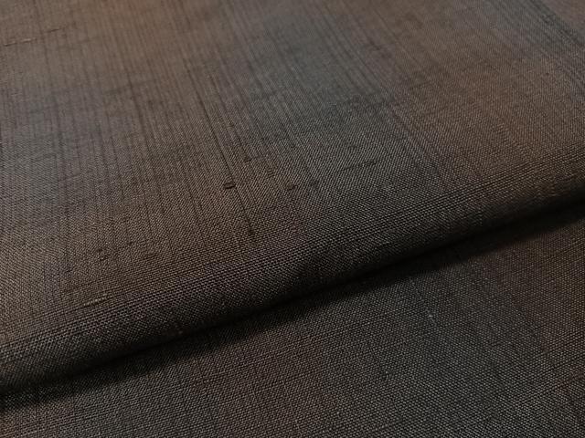 平和屋着物●上質な紬　霞文　正絹　逸品　CABB4921vp