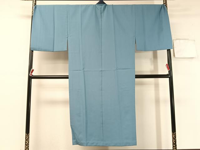 平和屋着物○男性 長襦袢 無双仕立て 風景文 洗える着物 未使用