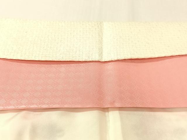 平和屋着物●訪問着　雲取り鳳凰花文　暈し染め　銀彩　正絹　逸品　CABB5016vp