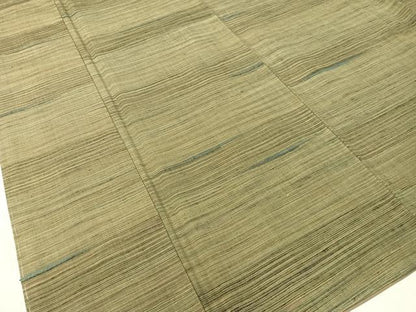 平和屋着物●郡上紬　草木染　霞文　たとう紙付き　正絹　逸品　未使用　CABB5033vp