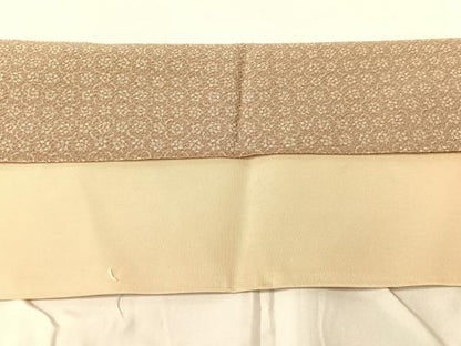 平和屋着物●訪問着 草花文 暈し染め 金彩 鬼しぼ縮緬 正絹 逸品 CABB5045vp