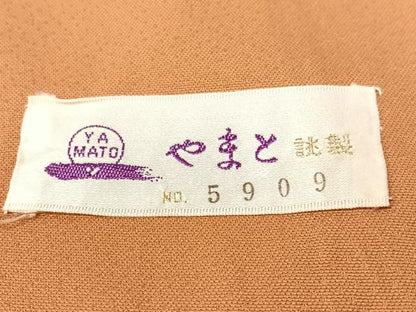 平和屋着物●訪問着 吹寄せ花文 暈し染め 金彩 やまと誂製 正絹 逸品 CABB5047vp